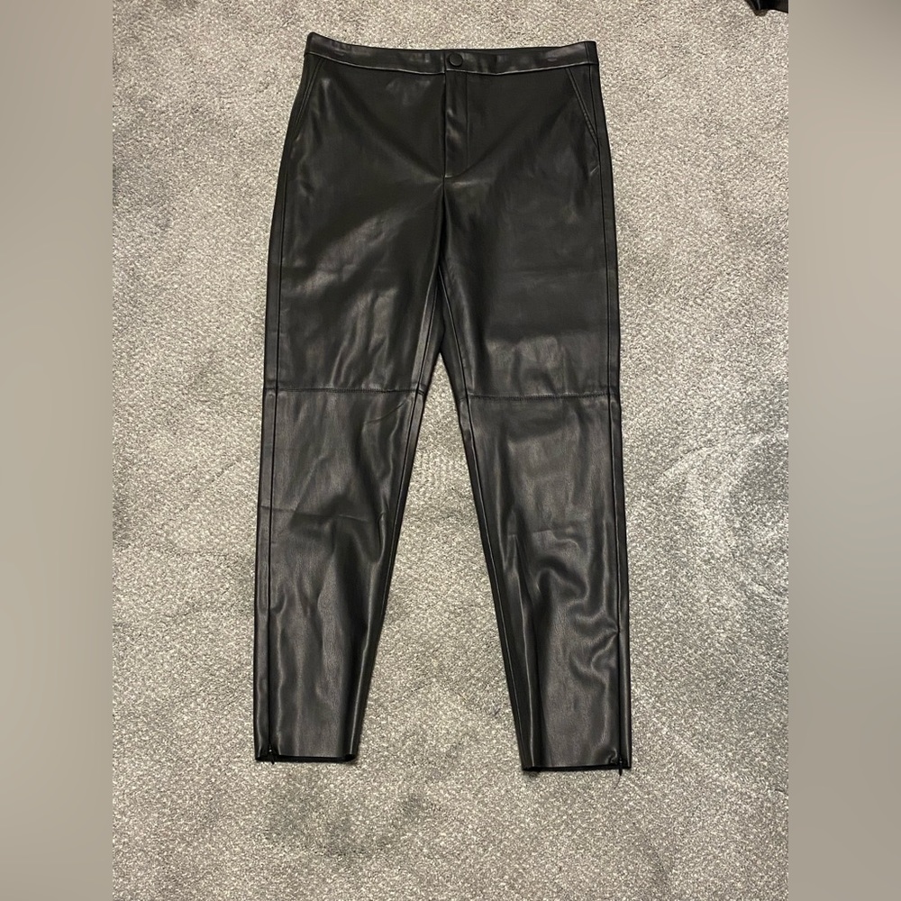 Zara leather pants